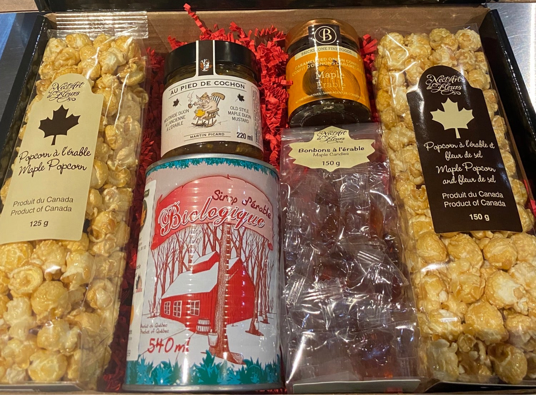 COFFRET DÉLICES DE L'ÉRABLE - PRODUITS DU TERROIR