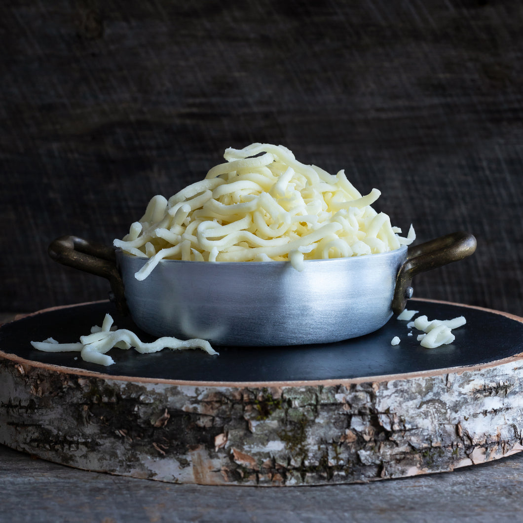 Fromage MOZZARELLA 20% - Râpé - Fromagerie Roy