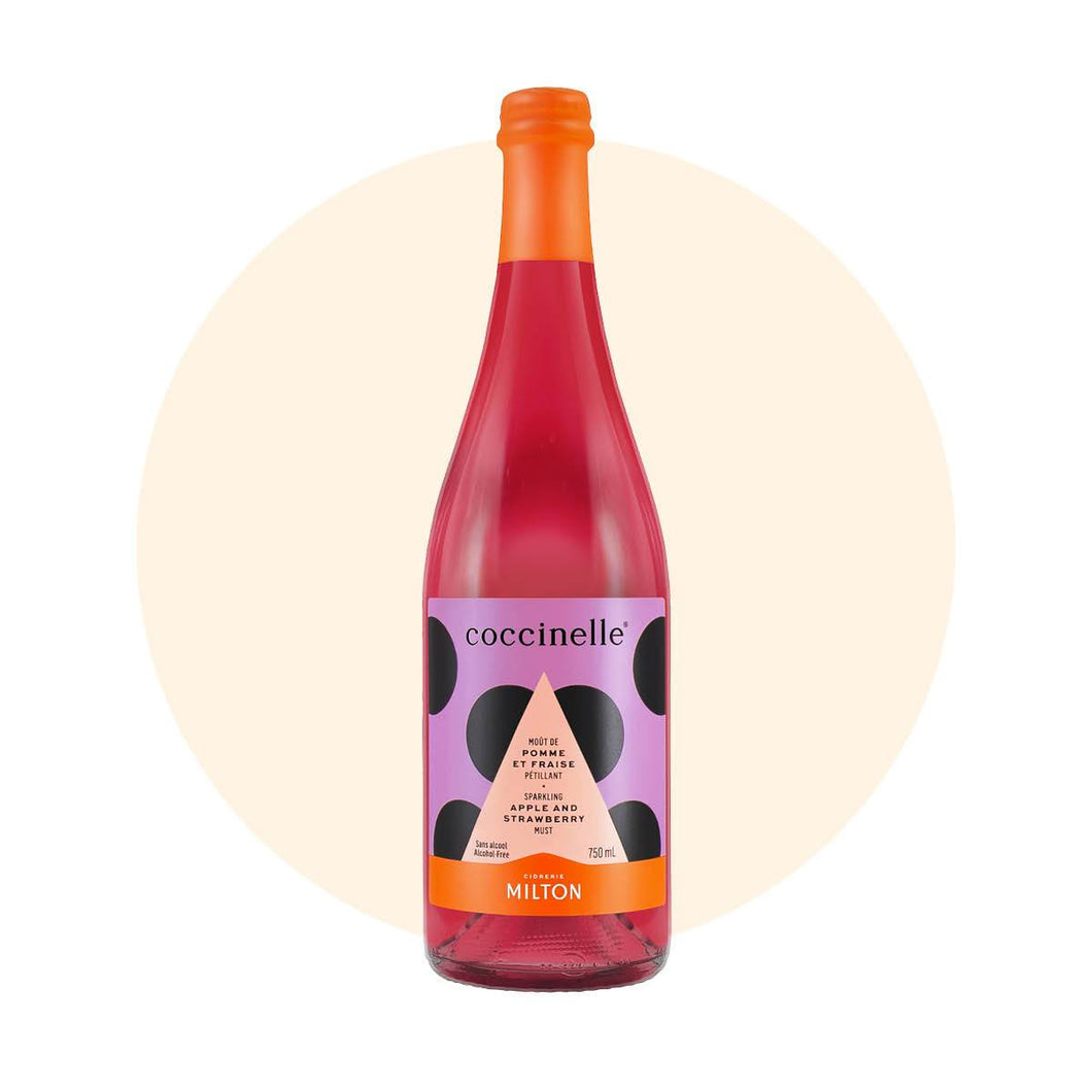 CIDRERIE MILTON - Coccinelle Pomme et fraise — 750 ml