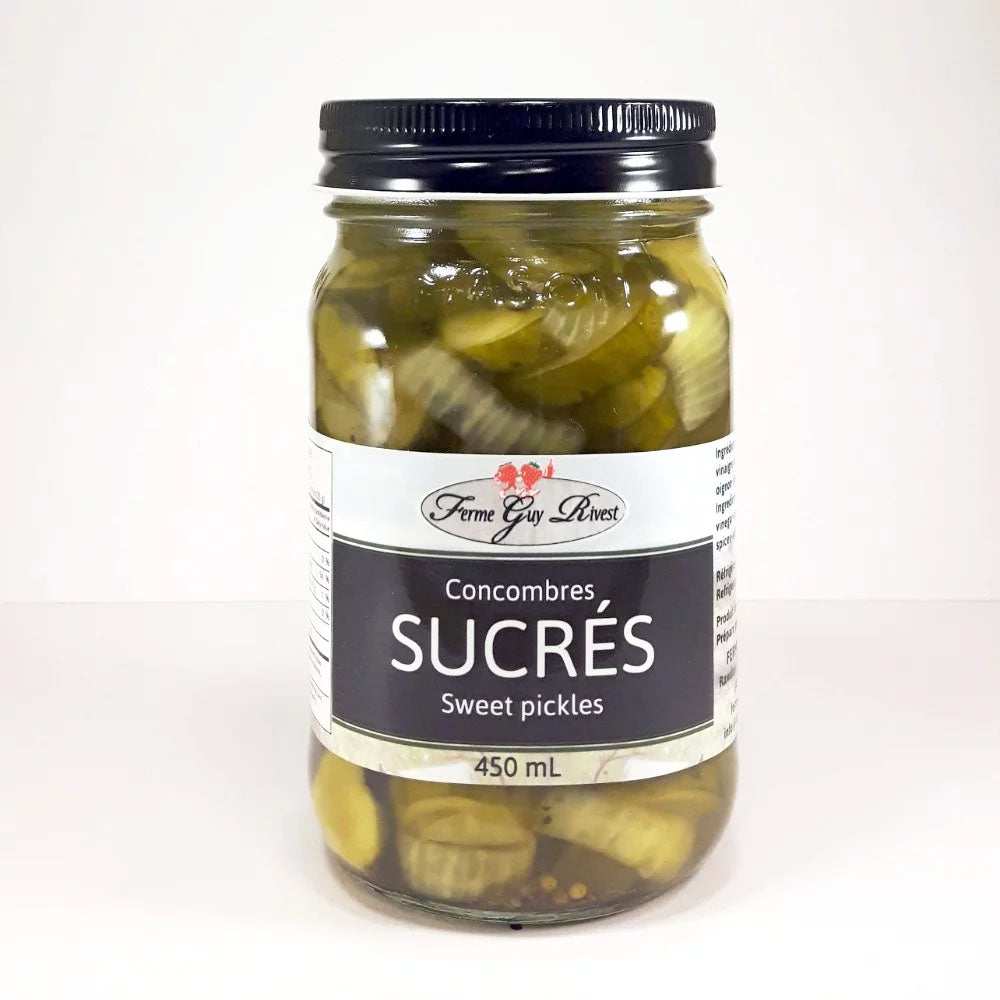 Cornichons sucrés - Fromagerie Roy