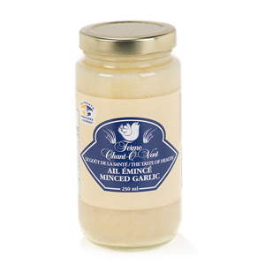 AIL ÉMINCÉ NAUTRE 250ML - FERME CHANT-O-VENT