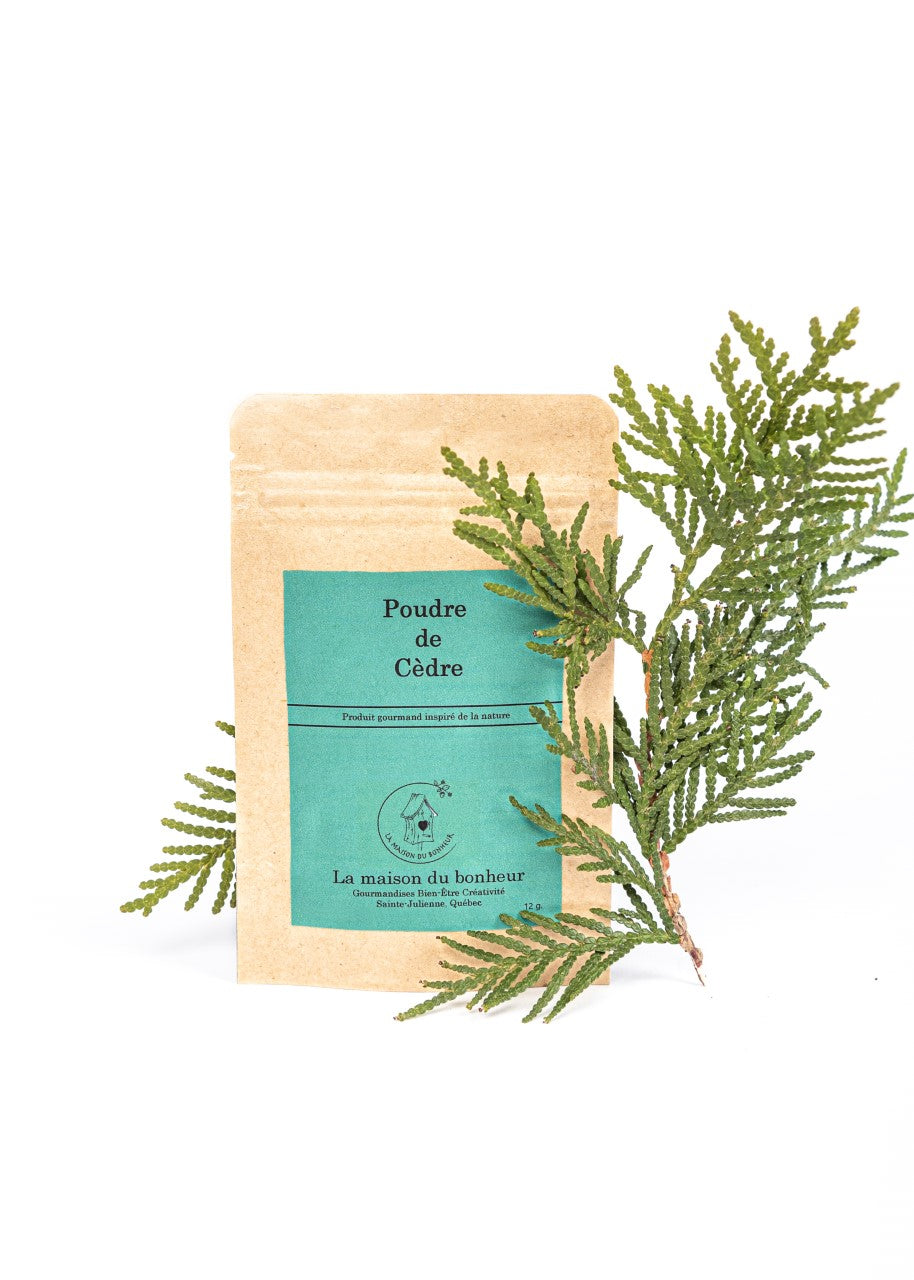 Poudre de cèdre 12g - Fromagerie Roy