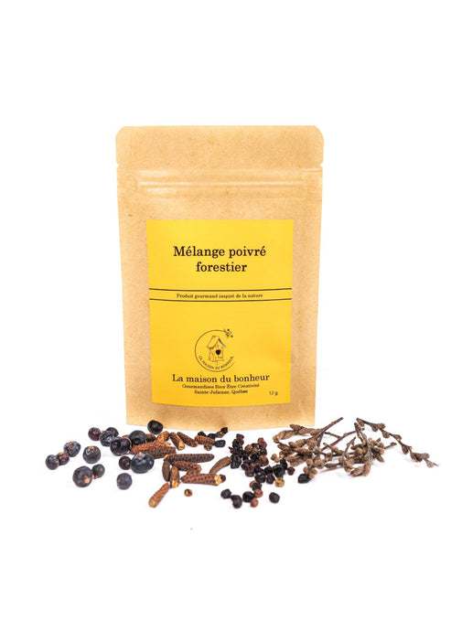 Mélange poivré forestier 12g - Fromagerie Roy